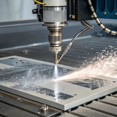 Water Jet Cutting Process